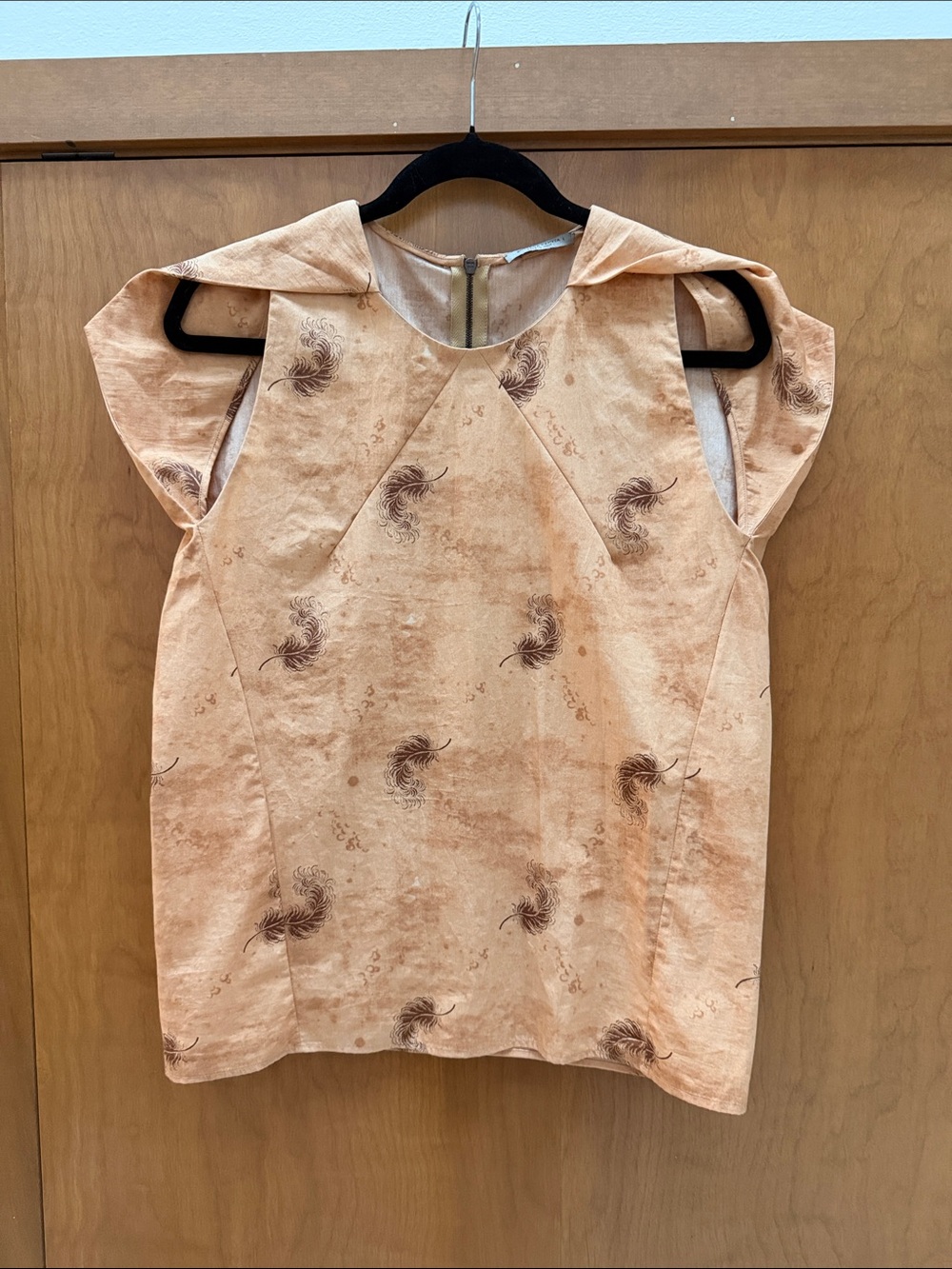 Bottega Veneta Blouse with Feather Motif